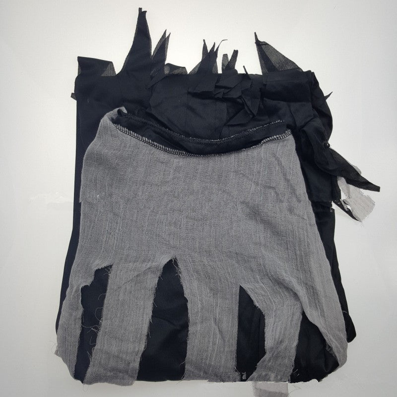 Halloween Grim Reaper Costume with Scythe – Horror Zombie Death Outfit