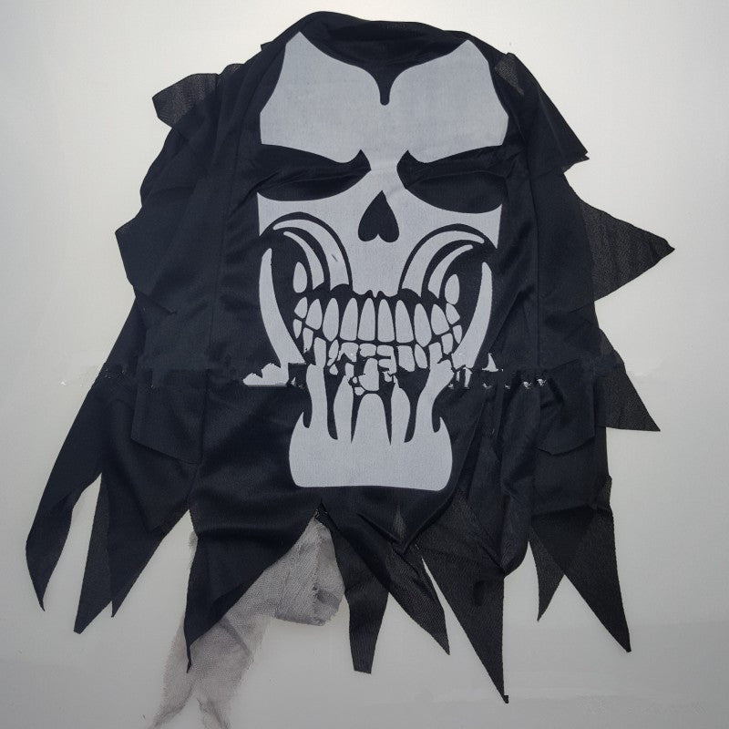 Halloween Grim Reaper Costume with Scythe – Horror Zombie Death Outfit