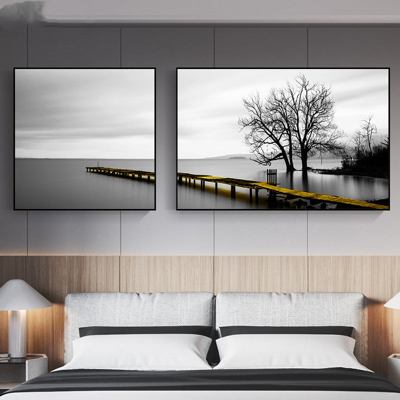 Modern Wall Art Set – Multi-Panel Canvas Paintings for Bedroom & Living Room