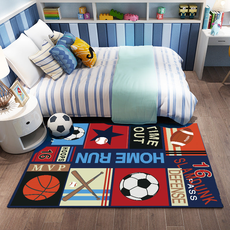 Modern Geometric Living Room Rug – Soft Bedroom & Sofa Area Carpet