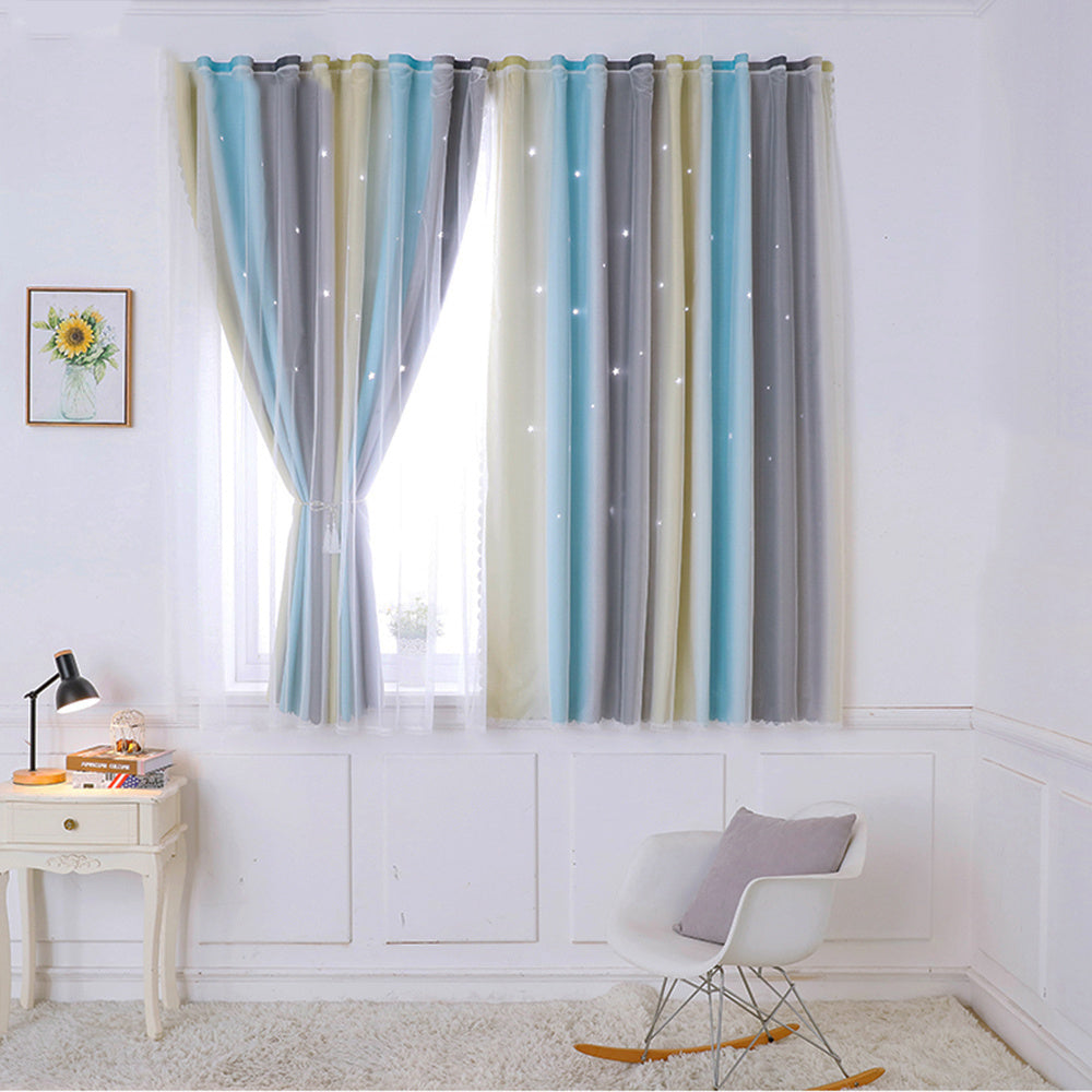 Soft Color Bedroom Curtains