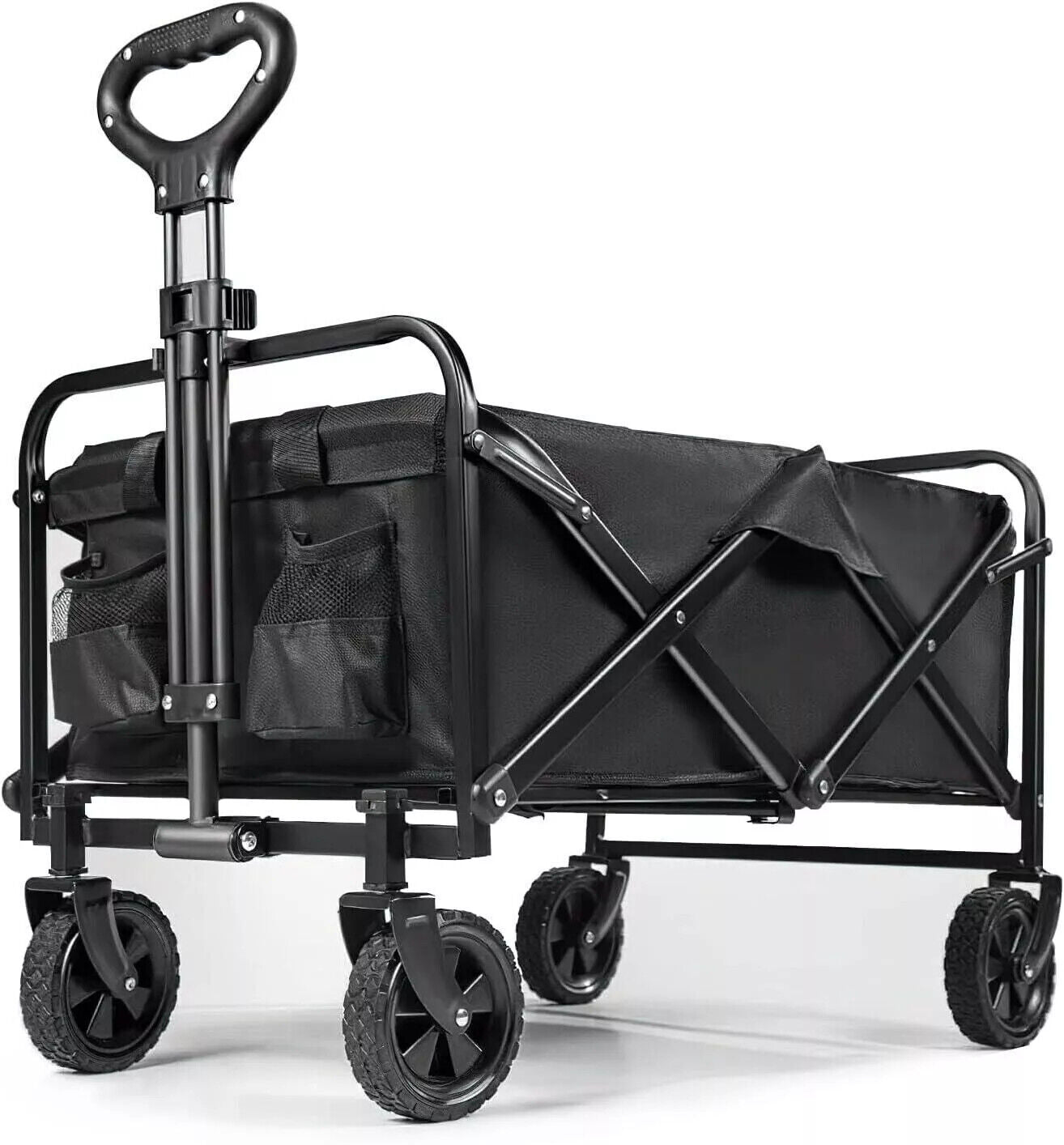 Foldable Outdoor Trolley Cart - Heavy-duty for Garden, beach & Camping (UK Stock)