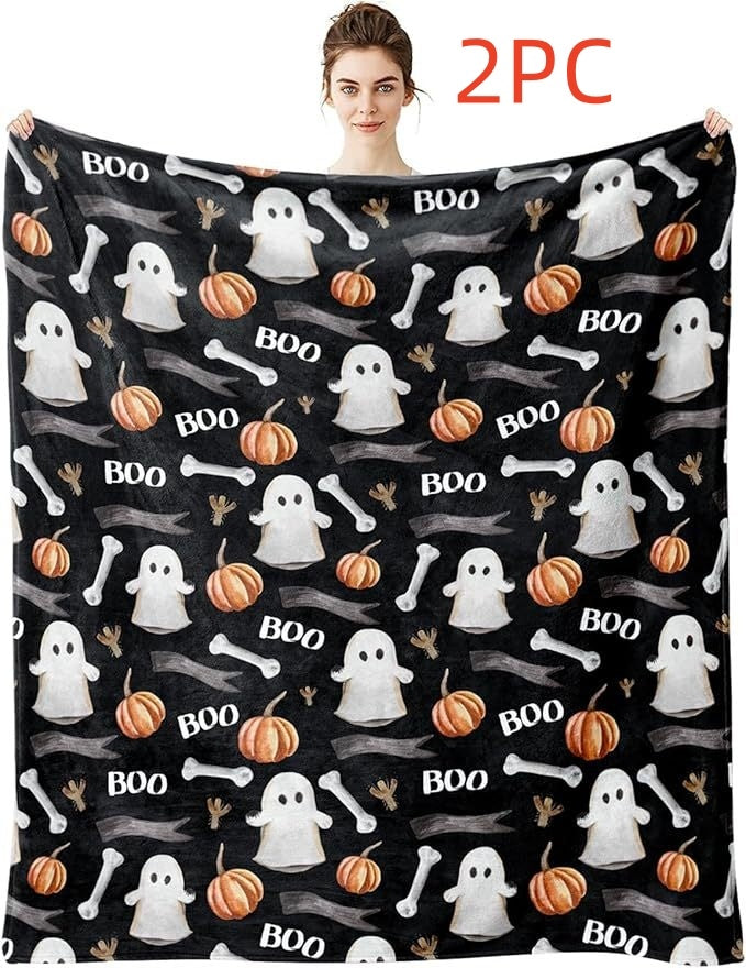 Halloween Print Blanket