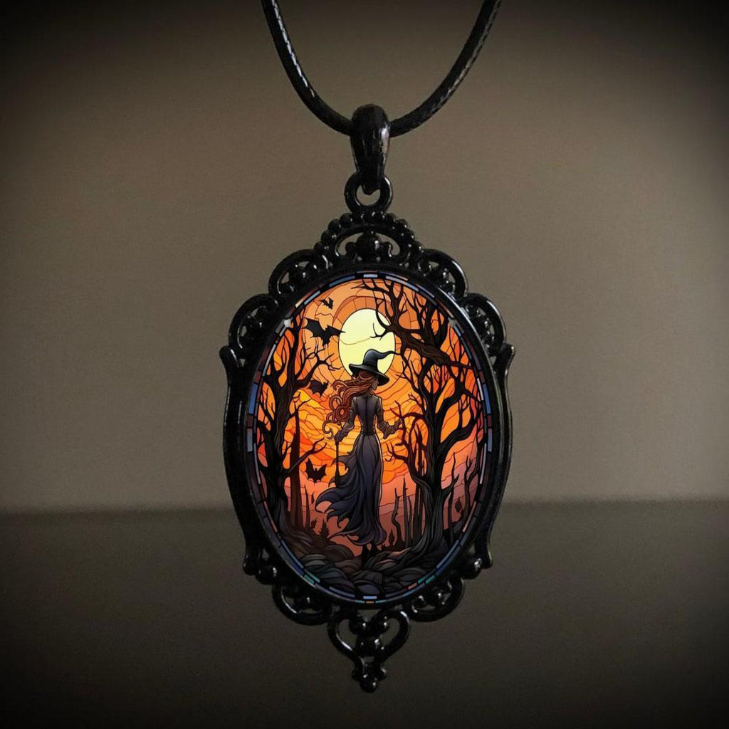 Gothic Raven Necklace