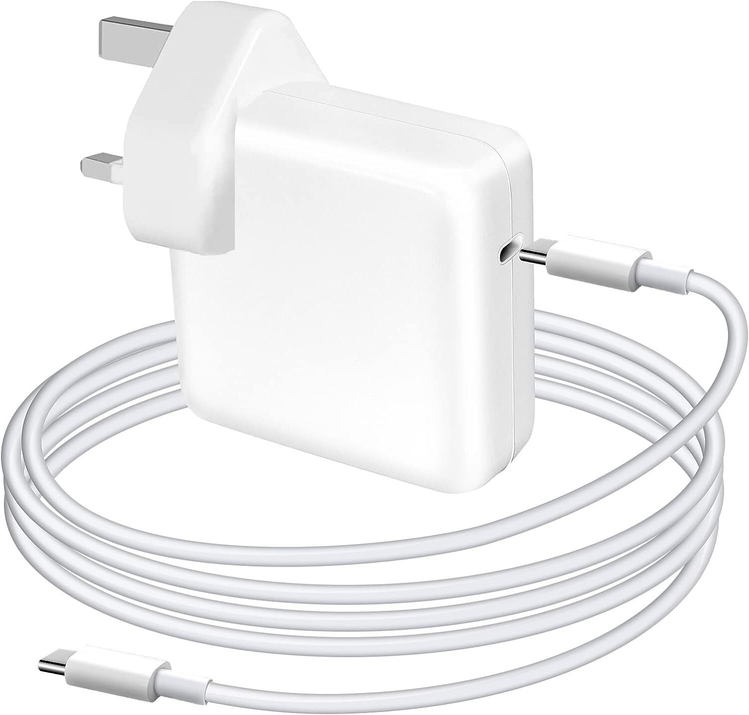 87W USB C Type C Fast Charger Power Adapter Compatible With IPhone  Book Pro Uk Plug