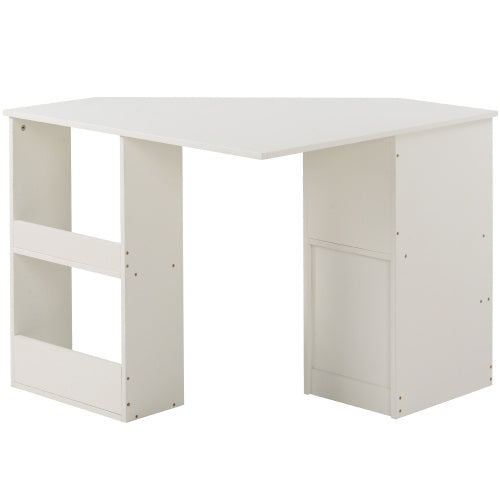 White Corner Desk