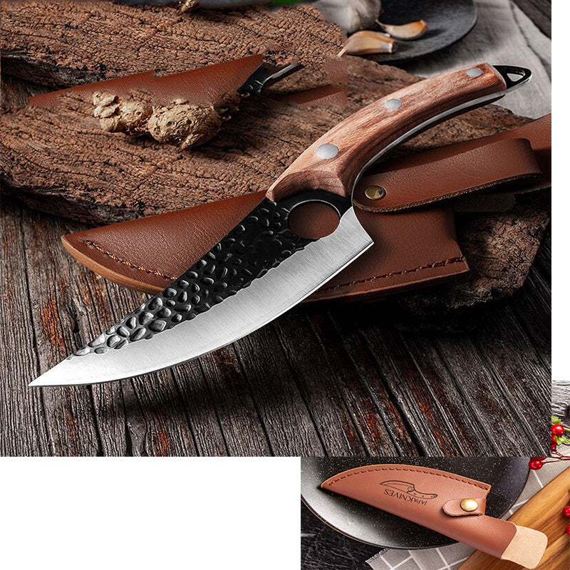 Professional Chef Butcher Knife – Sharp Stainless Steel Boning & Cutting Tool