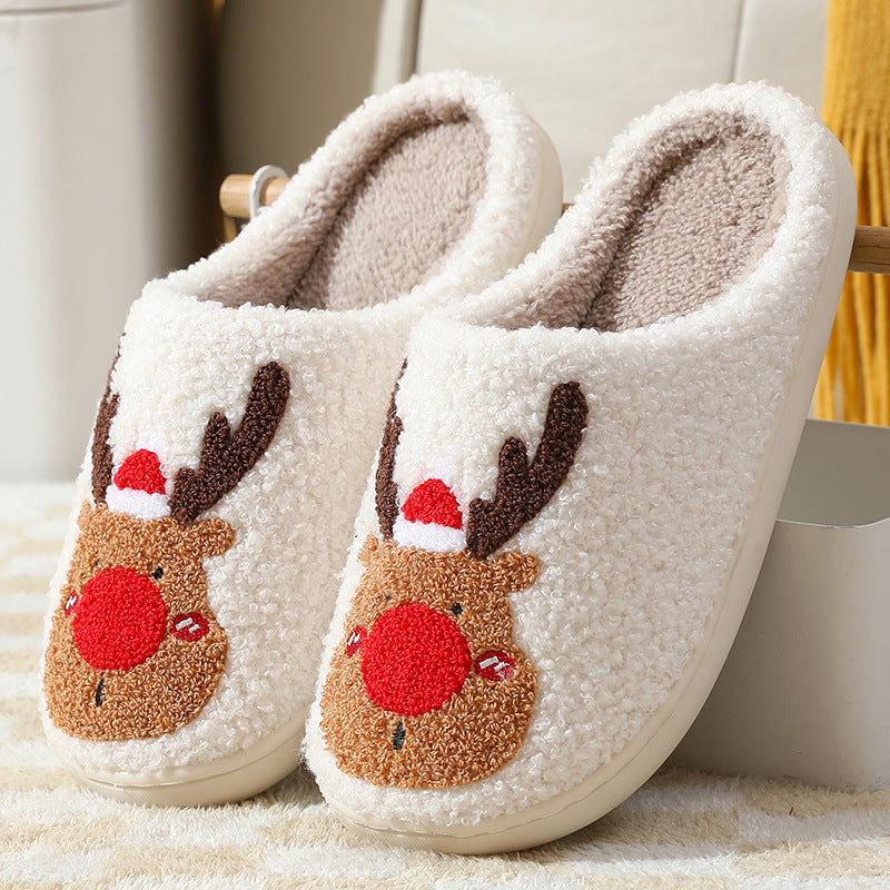 Reindeer Xmas Slippers