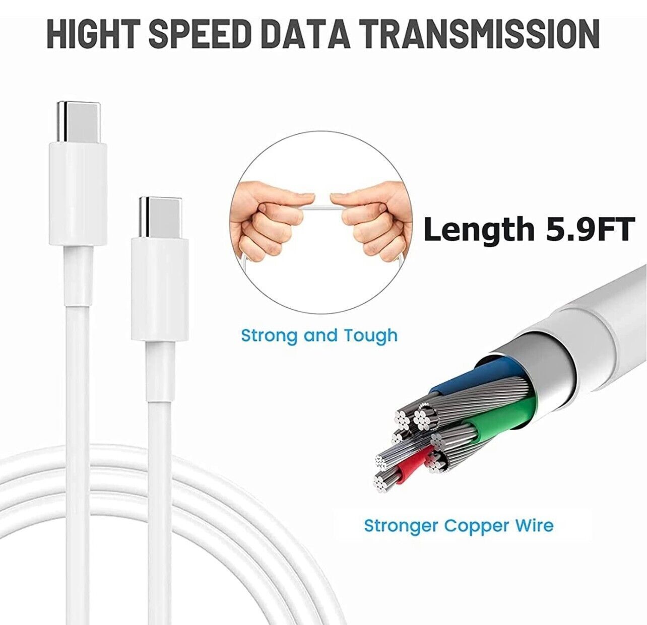 87W USB C Type C Fast Charger Power Adapter Compatible With IPhone  Book Pro Uk Plug