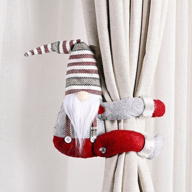 Christmas Curtain Tie