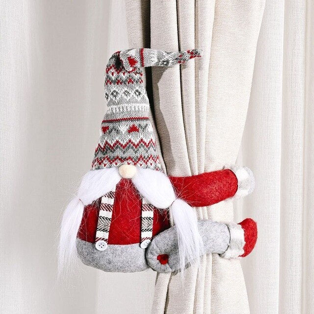 Christmas Curtain Tie