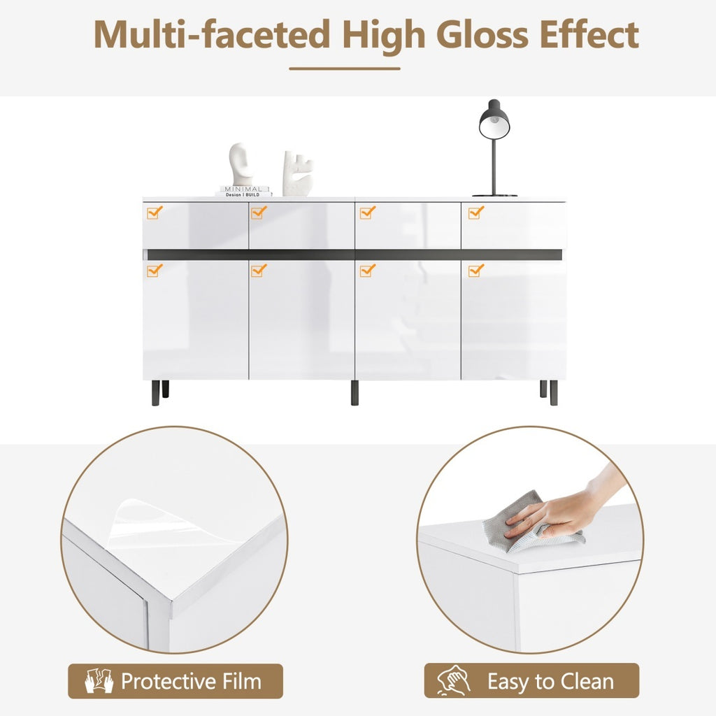 Modern White Cabinet