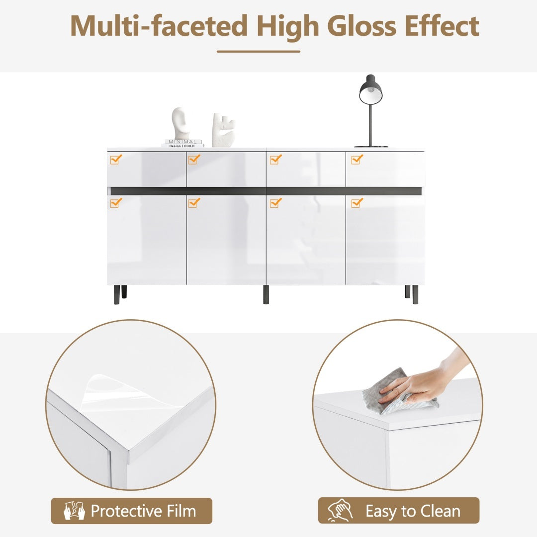 Modern White Cabinet