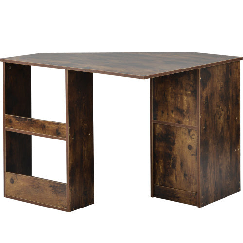 Rustic L Desk