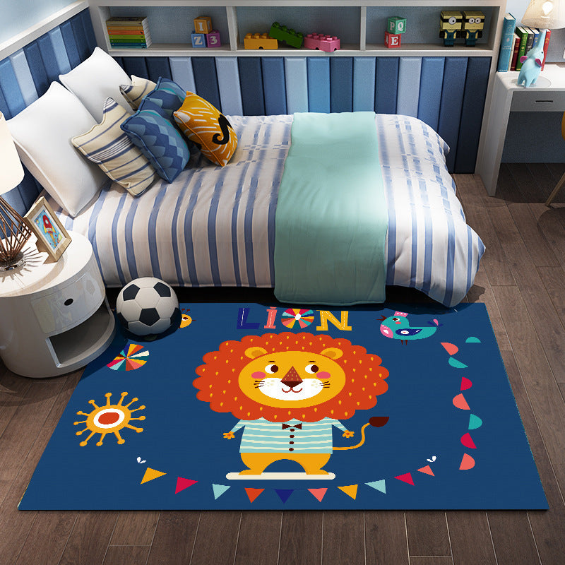 Modern Geometric Living Room Rug – Soft Bedroom & Sofa Area Carpet