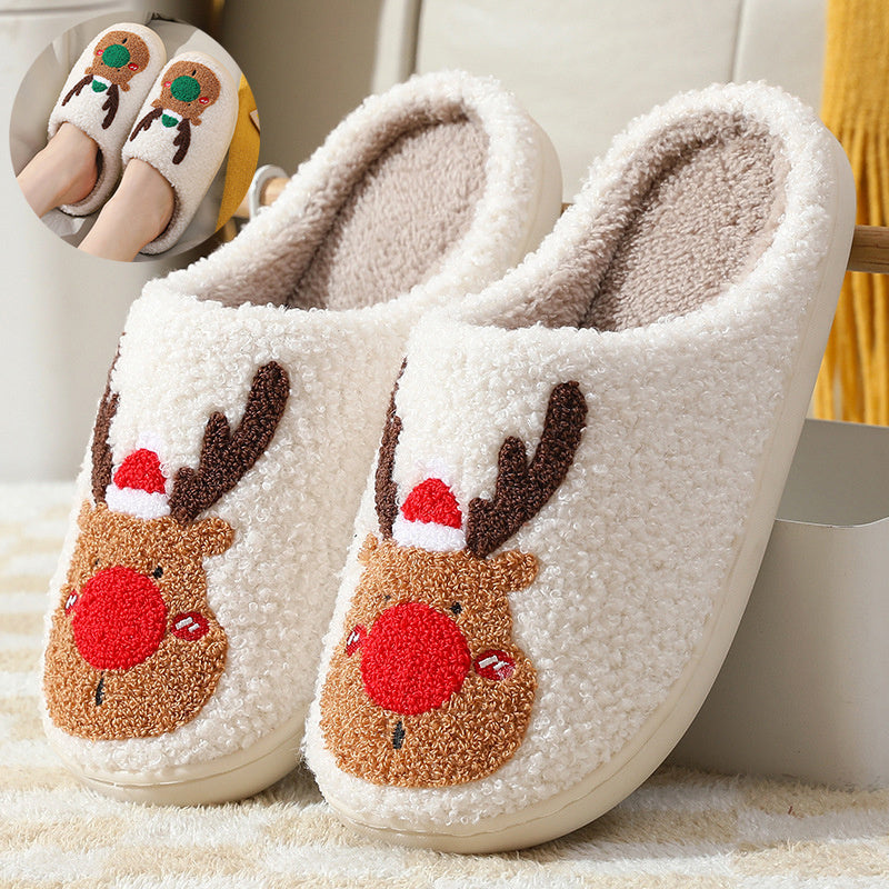 Reindeer Xmas Slippers