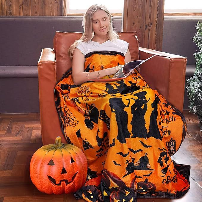 Halloween Print Blanket