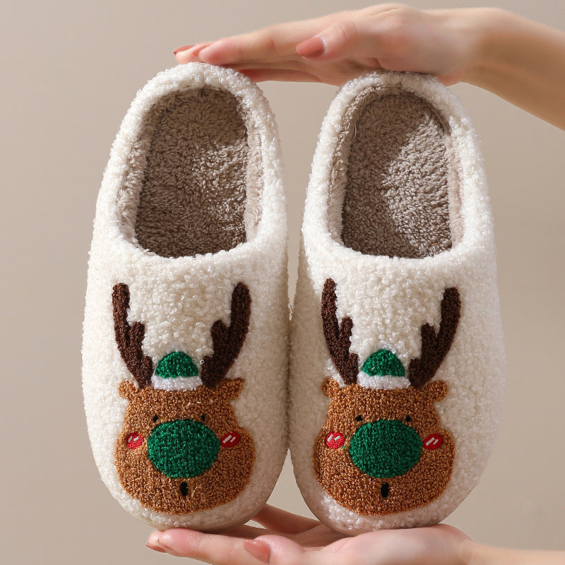 Reindeer Xmas Slippers