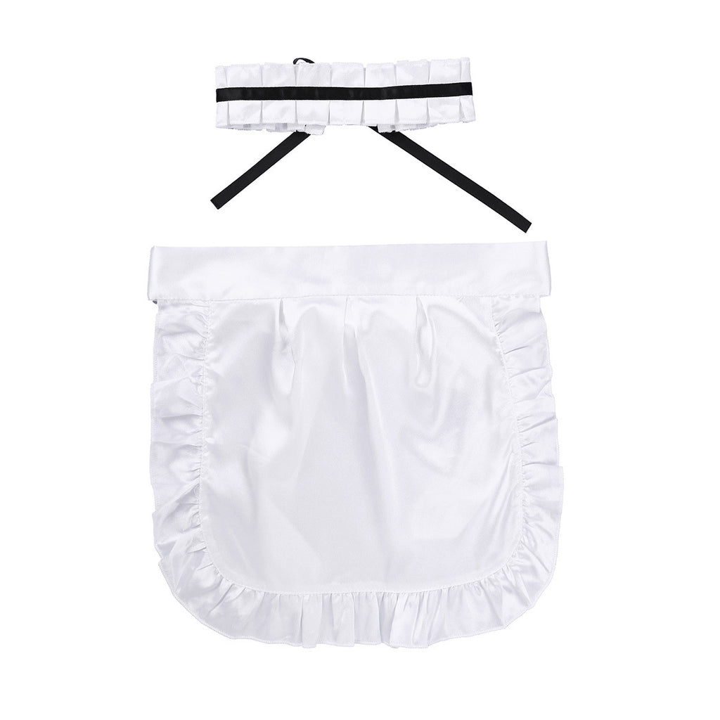 Women’s Maid Halloween Costume – Black & White Cosplay Dress