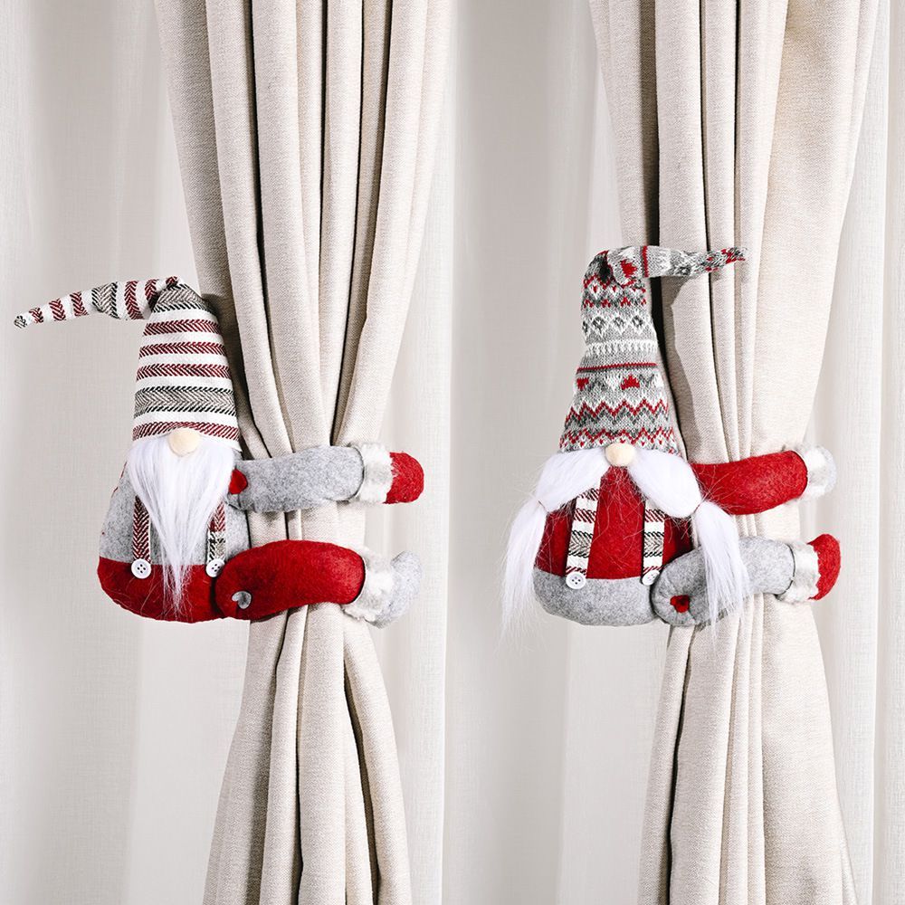 Christmas Curtain Tie