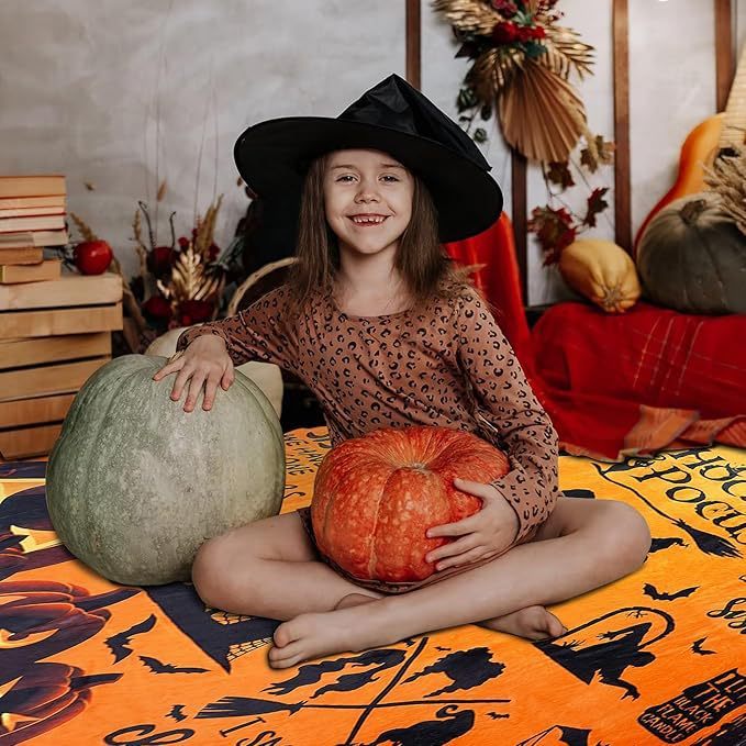 Halloween Print Blanket