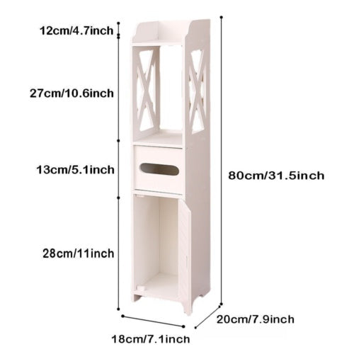 Slim Bath Cabinet
