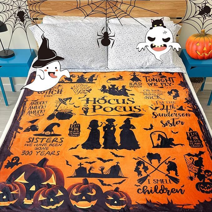 Halloween Print Blanket