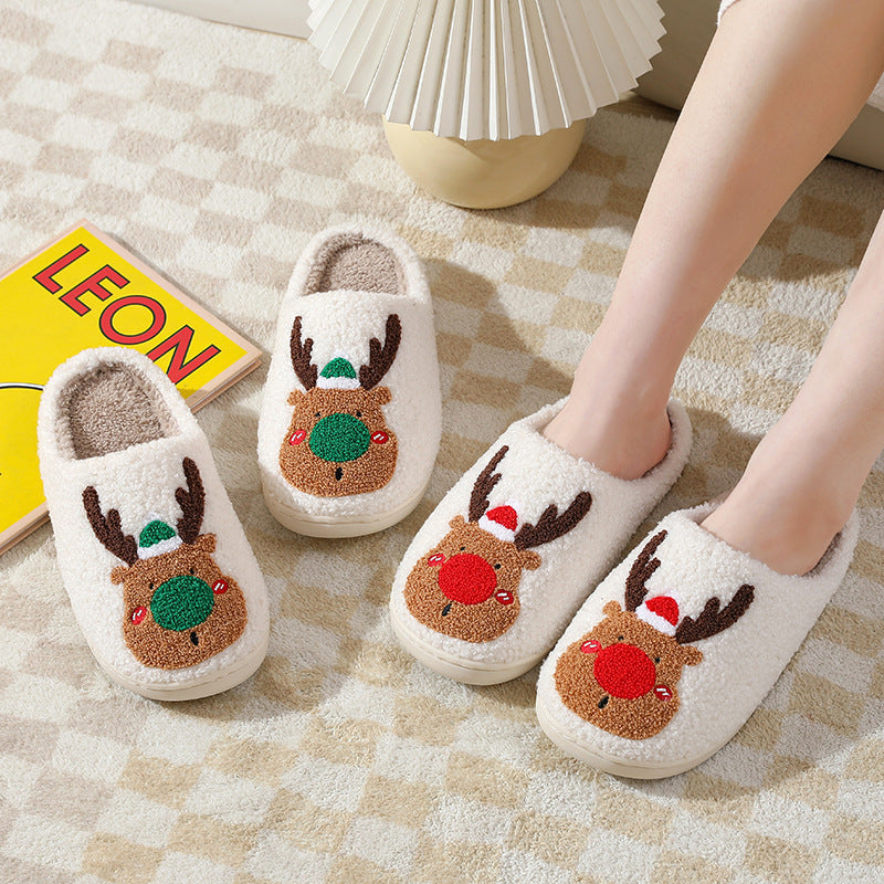 Reindeer Xmas Slippers