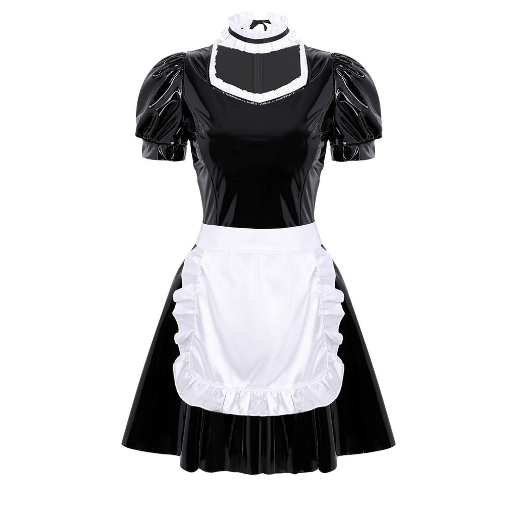 Women’s Maid Halloween Costume – Black & White Cosplay Dress