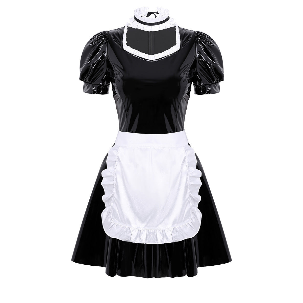Women’s Maid Halloween Costume – Black & White Cosplay Dress