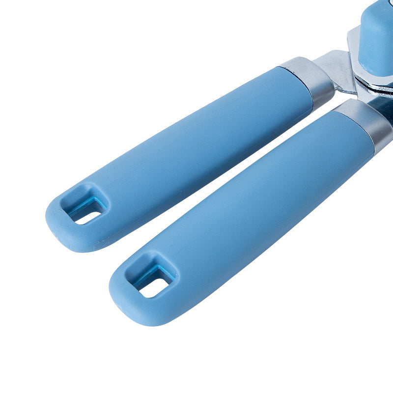 Stainless Steel Can Opener with Ergonomic Handle – Multifunctional Kitchen Tool