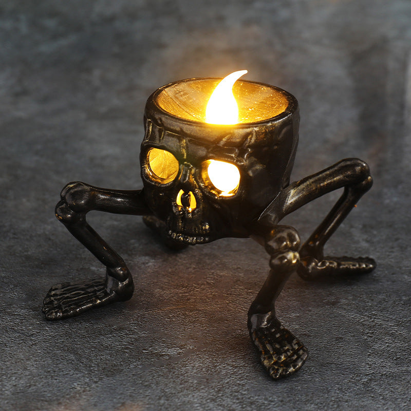 Skeleton Hand Candle