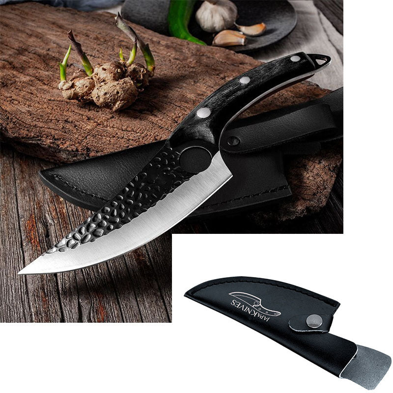 Professional Chef Butcher Knife – Sharp Stainless Steel Boning & Cutting Tool