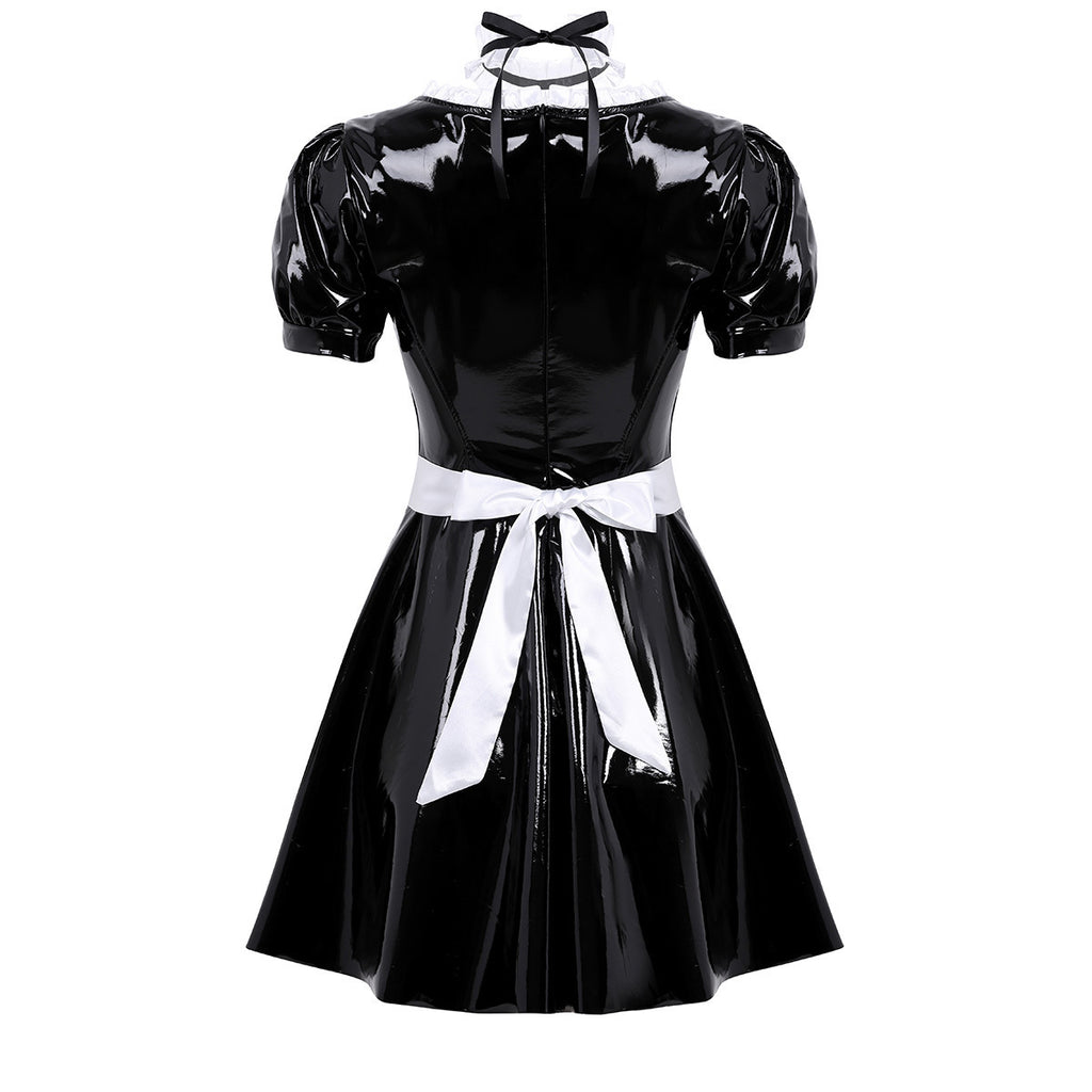 Women’s Maid Halloween Costume – Black & White Cosplay Dress