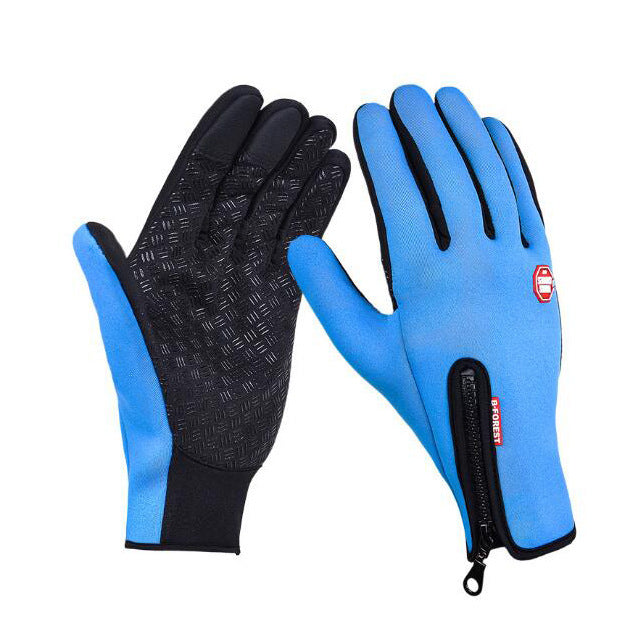Winter Touchscreen Gloves - Waterproof & Windproof Fleece Gloves for Biking, Hiking and Outdoor Sports