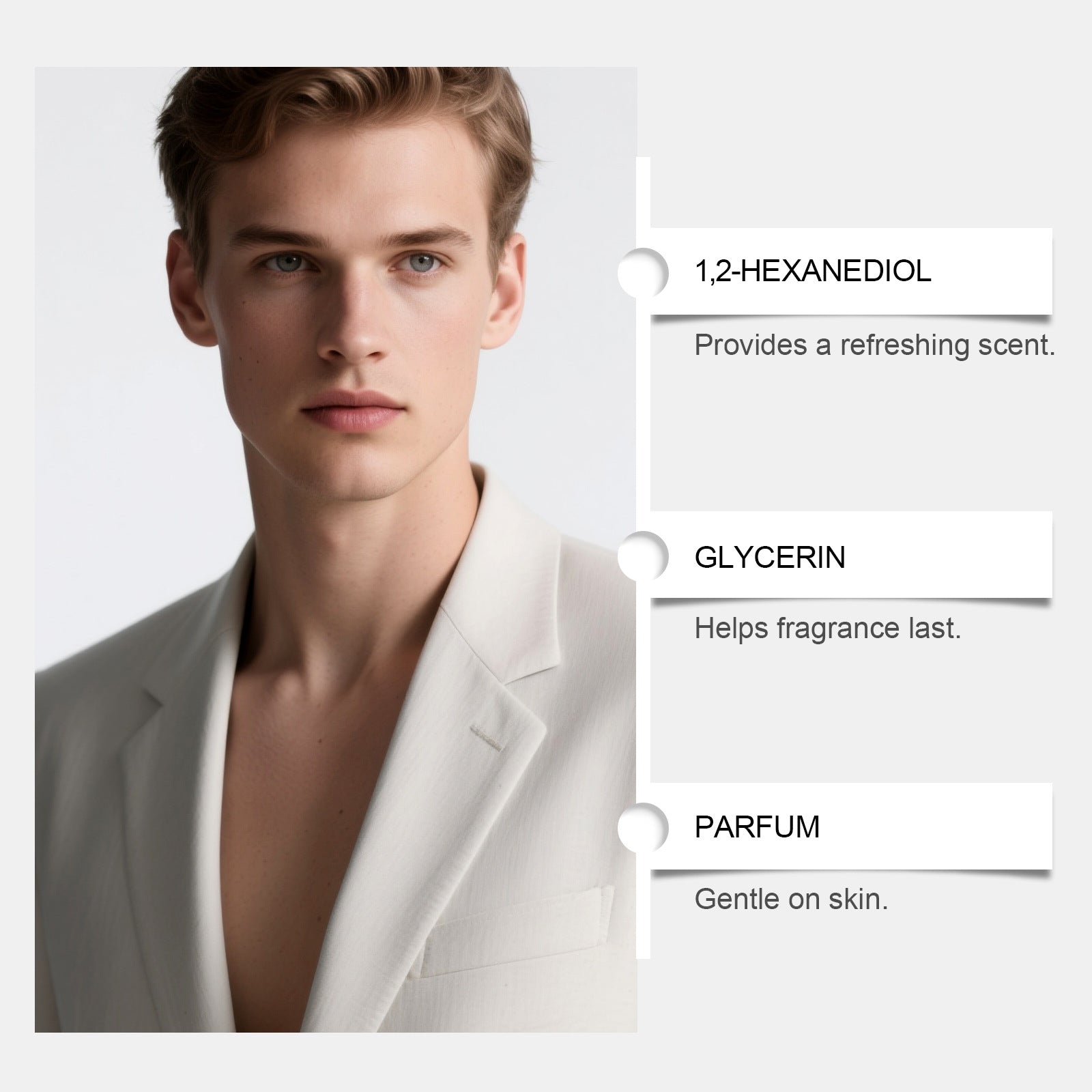 Roxelis Charming Magnetic Cologne – Men’s Eau de Parfum