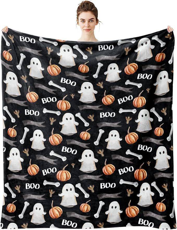 Halloween Print Blanket