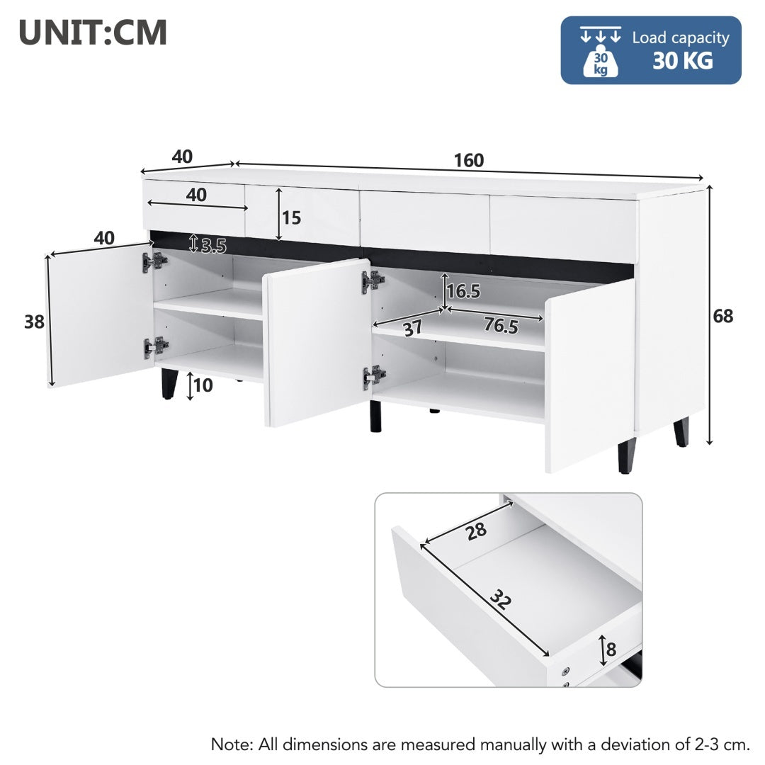 Modern White Cabinet