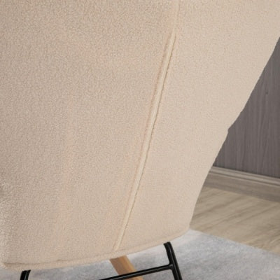 Modern Rocking Chair with Cushion – Cozy Living Room & Nursery Armchair