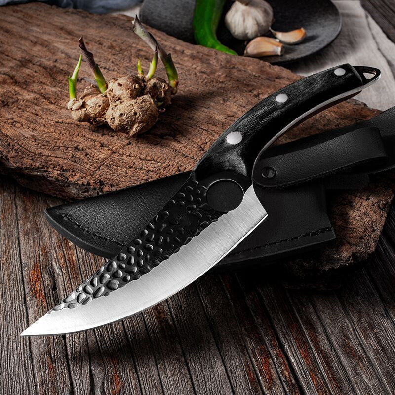 Professional Chef Butcher Knife – Sharp Stainless Steel Boning & Cutting Tool